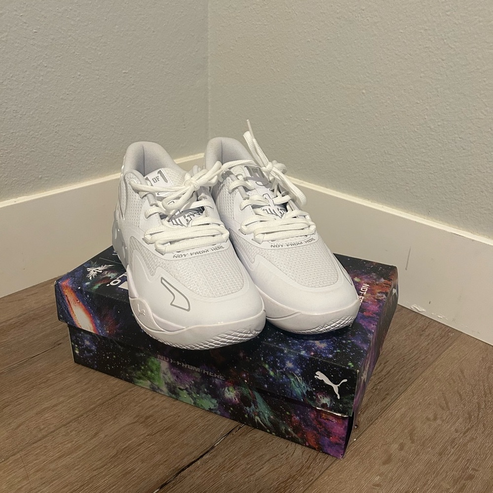 Puma Subject1 LaMelo Ball Galaxy White Sneakers
